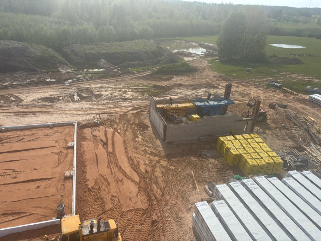 Noliktavas un Skaidu bunkura būvniecība, Sēme (pilns cikls)